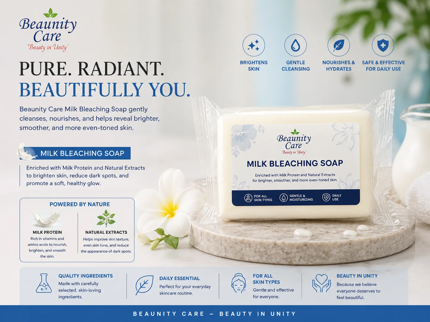 Milk Bleaching Soap 100g
