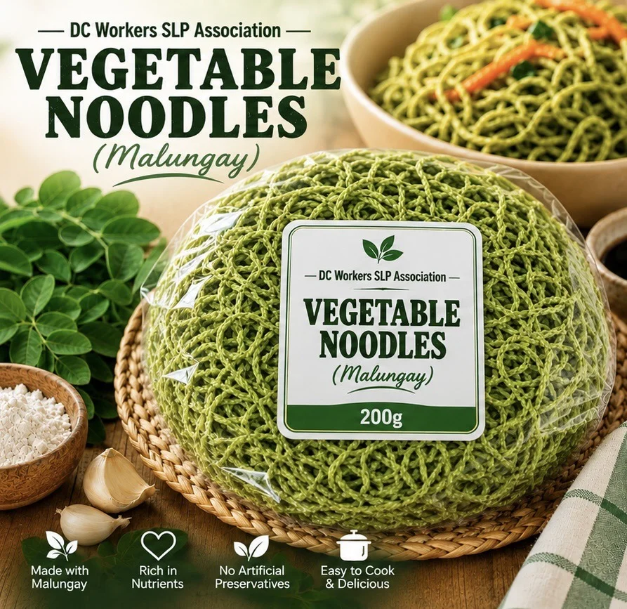 Vegetable Noodles - Malunggay (200grams)