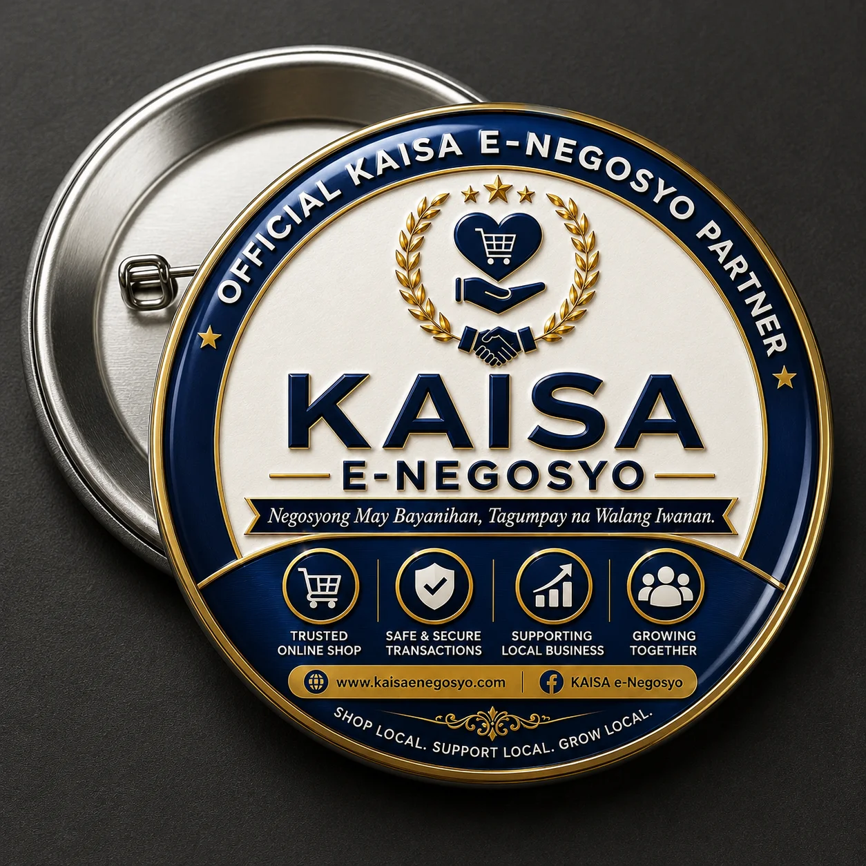 KAISA Badge Pin