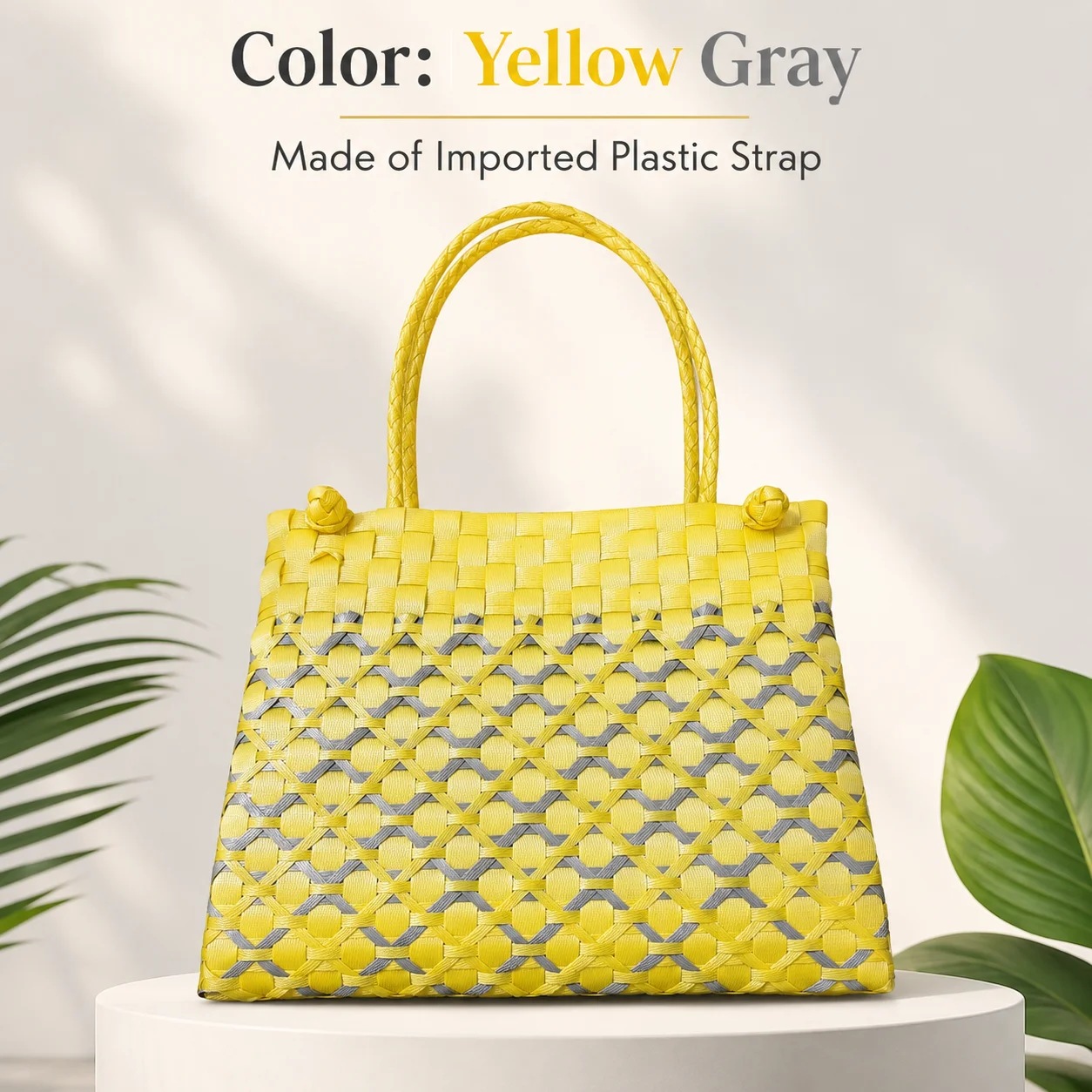 Fashion Bayong (Yellow Gray)