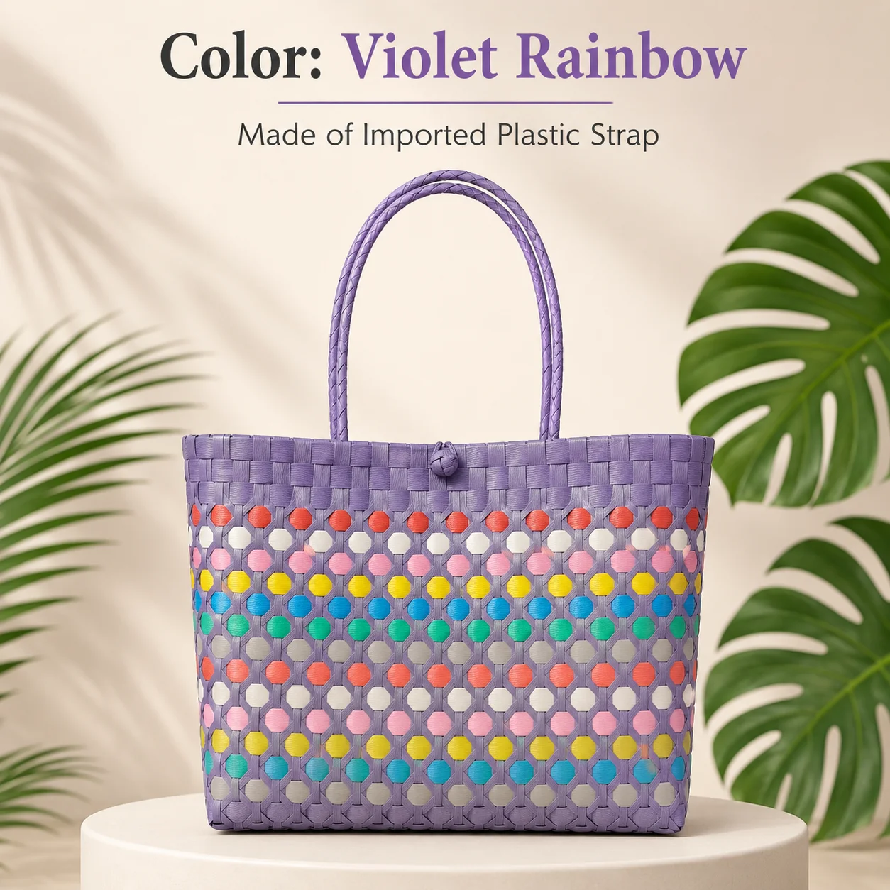 Fashion Bayong (Violet Rainbow)