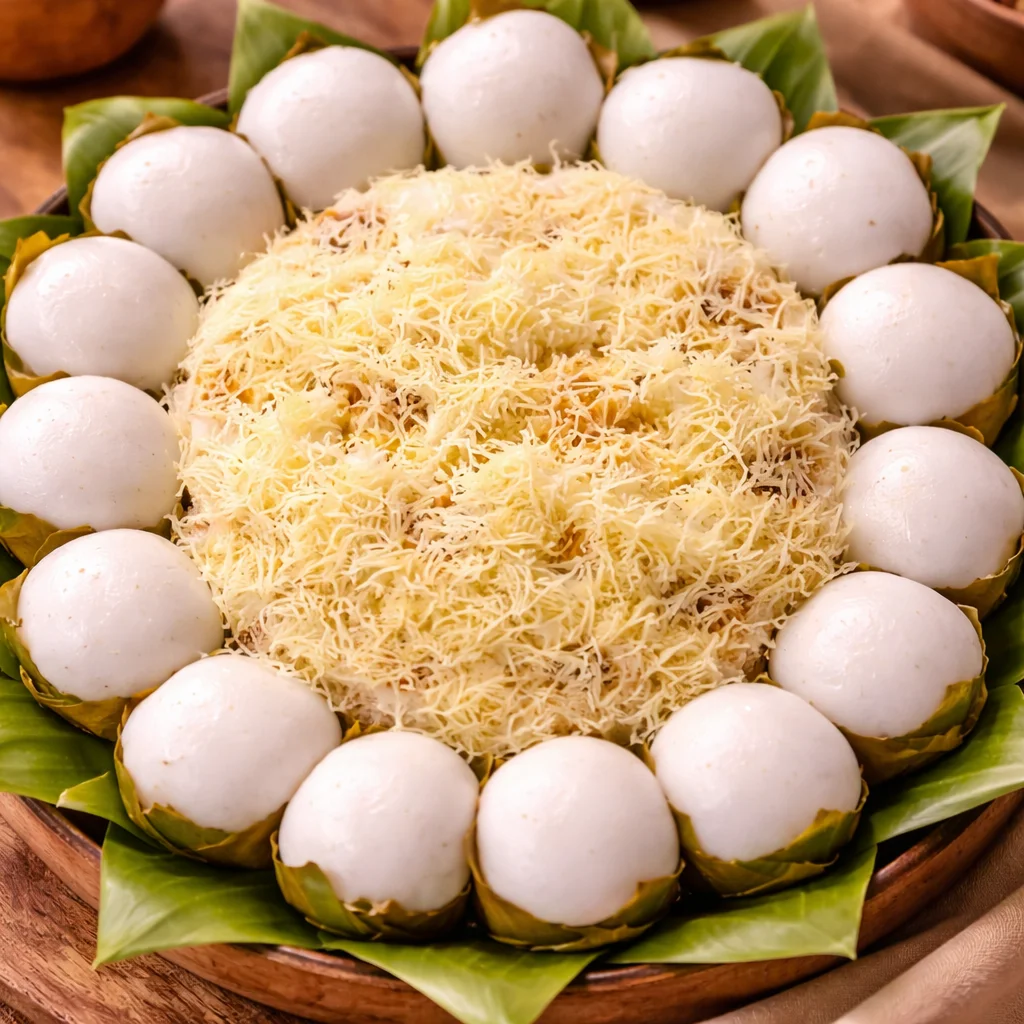 Maja Mais with Rice Puto