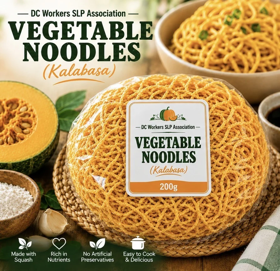 Vegetable Noodles - Kalabasa (200grams)